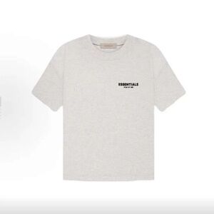 Essentials Fear of God Light Oatmeal T-Shirt